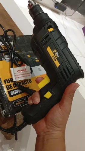 Furadeira nova, não entrego