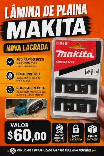 Lãmina de plaina MAKITA