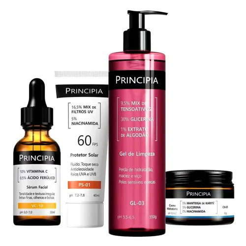 Principia Kit Essencial GL-03 + CH + VC + PS-01 FPS 60
