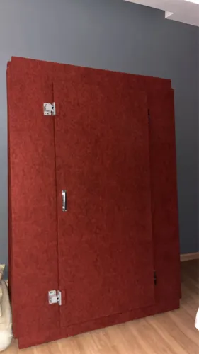 Cabine acustica de gravacao , isolamento acustico estudio