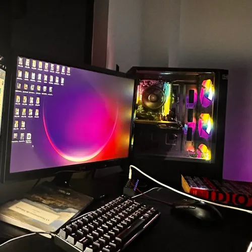 PC Gamer Ryzen 5 5500 + GTX 1050 Ti + Monitor LG + Kit Gamer Completo
