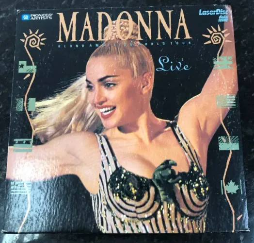 LASER DISC- Madonna, Blond Ambition World Tour