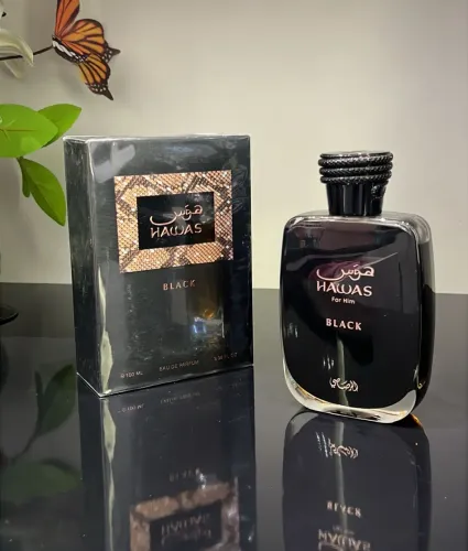Perfume Árabe Hawas Black Masculino