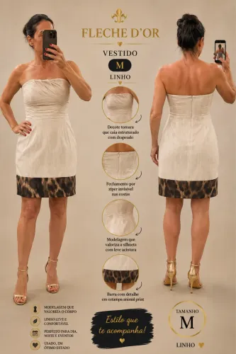 Vestido Fleche D?or