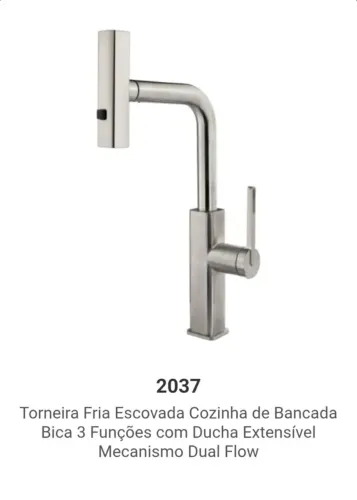 Torneira Gourmet água fria Pevilon 