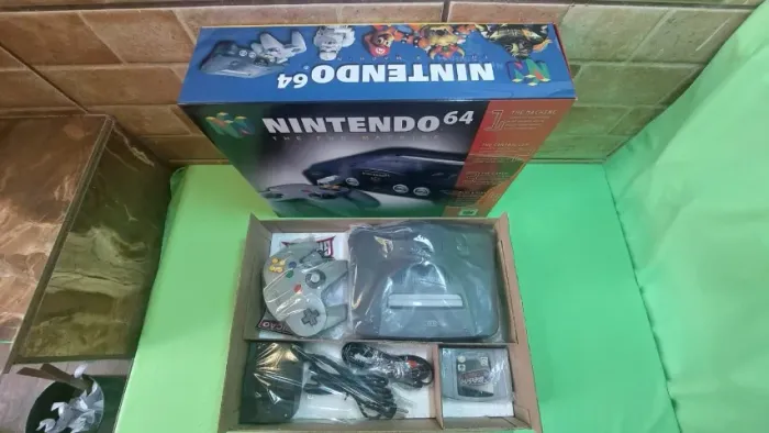 Videogame Nintendo 64 Completo Na Caixa + Jogo