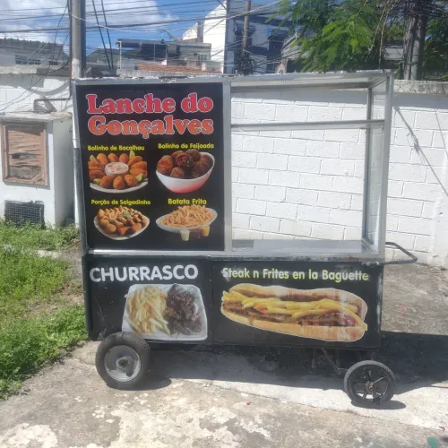 Carrocinha de salgados