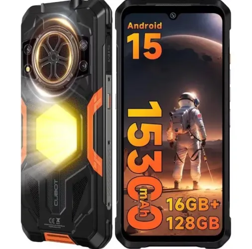 cubot king kong power 5 128gb 16gb dual som camera 64 super bateria 15.300mha indestrutive