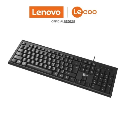 Kit Mouse e Teclado Lecoo (Lenovo) com Fio