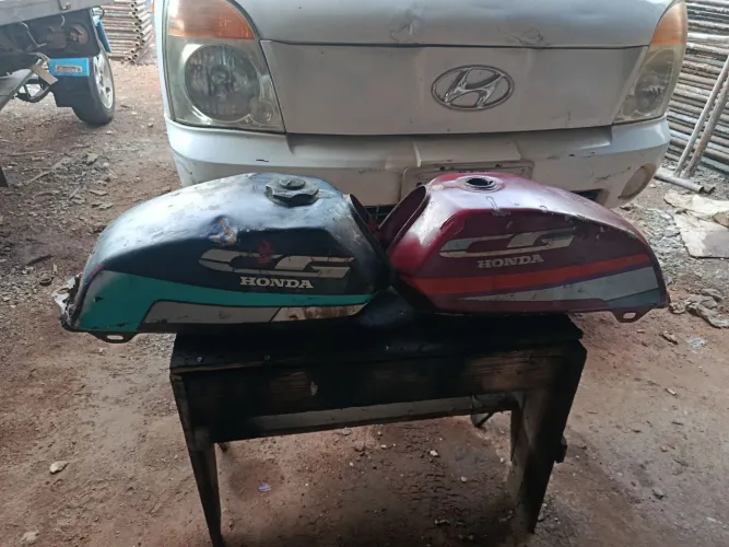 Tanque moto CG today anos 90