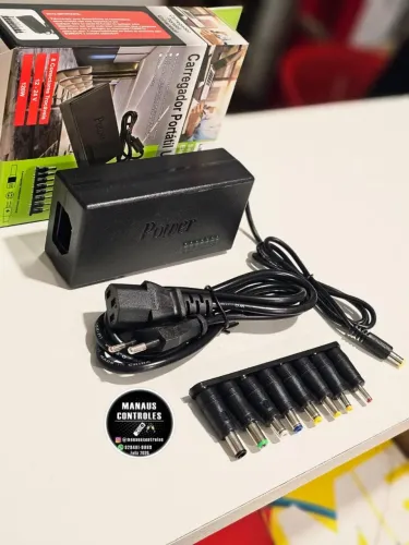 Carregador universal para Notebook 