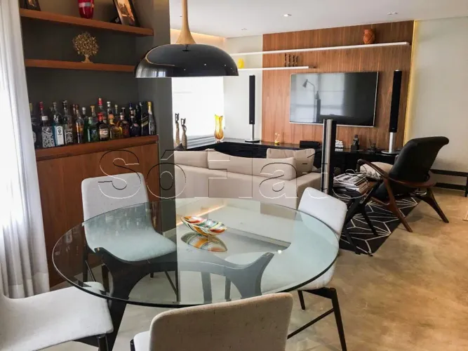 Apartamento mobiliado 117m² à venda no Jardim Paulista | Flat George V Maria Lisboa