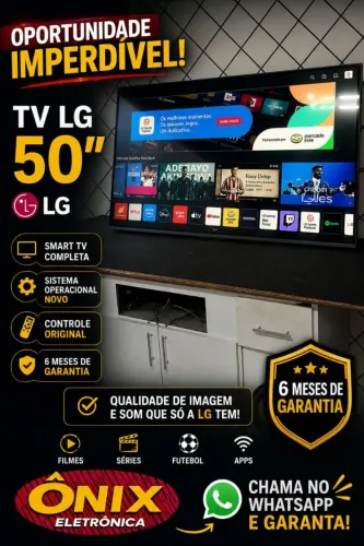 TV LG 50" SMART