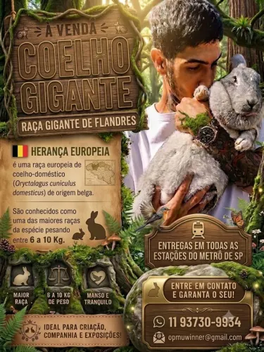 Coelho Gigantes de Flandres