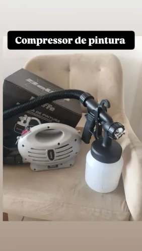 Compressor de pintura eletrônico
