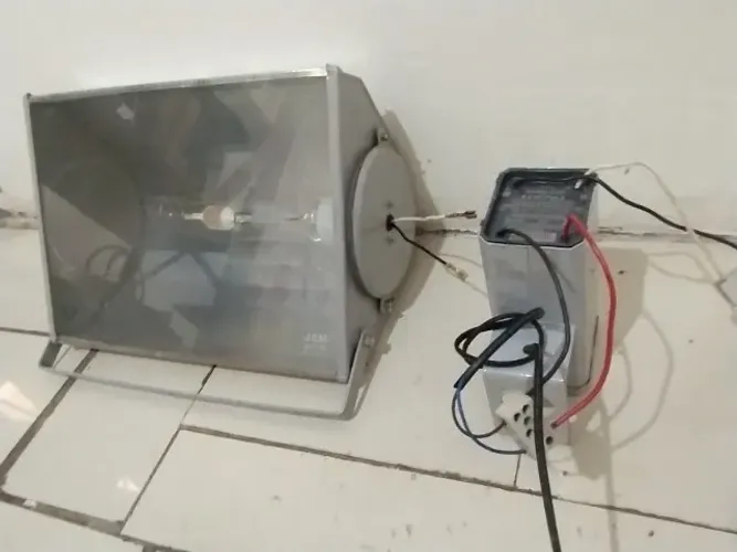 Kit lâmpada vapor metálico 440w 220v
