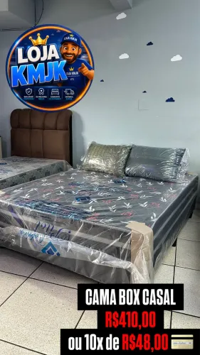 Cama box casal - direto da fábrica