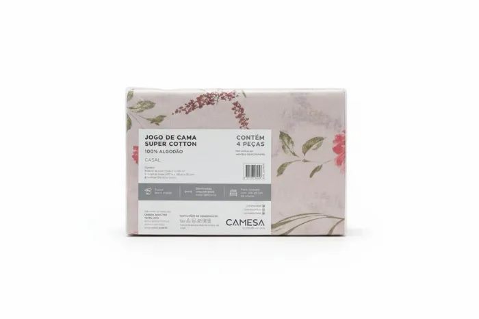 Jogo de Cama Super Cotton Casal