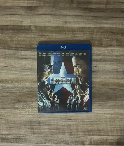 Capitão América guerra civil (Blu-ray)