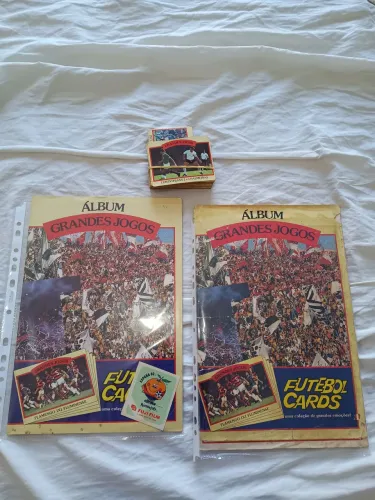 Álbum Grandes Jogos Futebol Cards Ping Pong