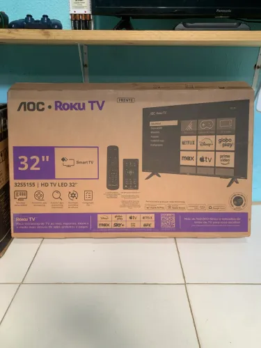 Tv AoC nova na caixa,aberta apenas para testes