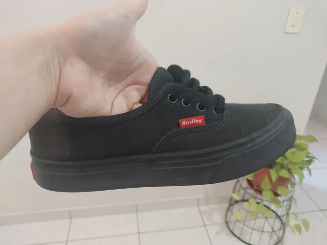 Tênis Redley Preto Clássico (Redley Originals)