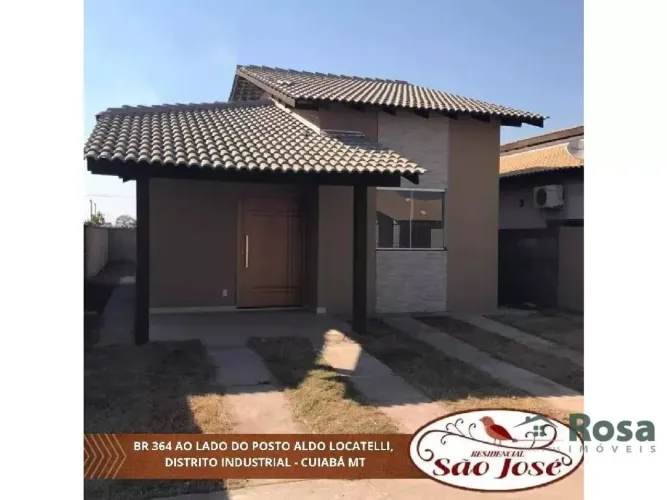Casa para venda DISTRITO INDUSTRIAL RESIDENCIAL SÃO JOSÉ Cuiabá