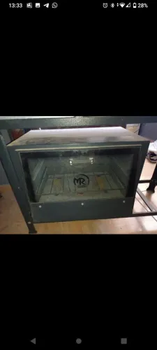 Fogão industrial 3 bocas alta pressão e forno MR fogões. ( Leia a Descrição)
