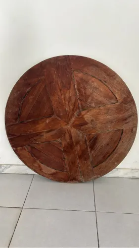 Tampo de madeira de lei 1,20