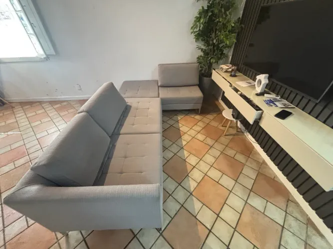 Vendo Sofá sala 3 lugares em L