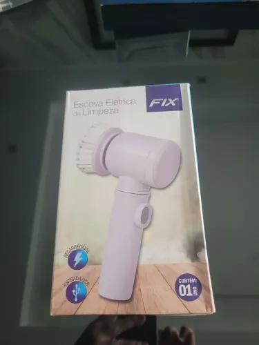 Escova elétrica para limpeza