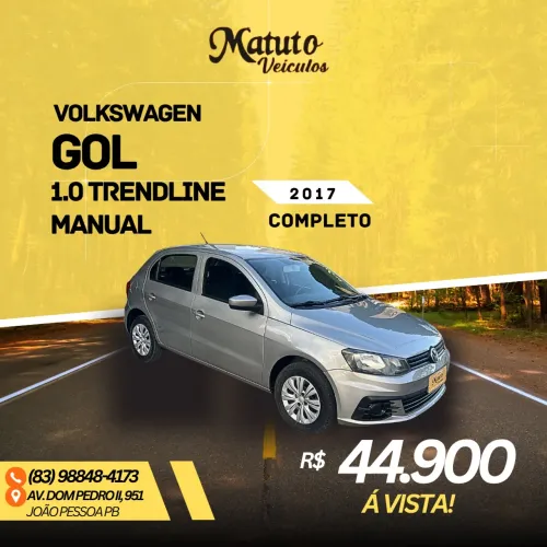Volkswagen Gol Geração VII Trendline 1.0 12V Total Flex Mec. 4P 2017