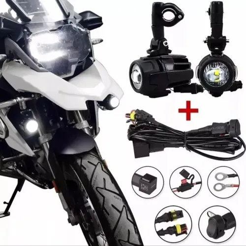Farol de milha para moto