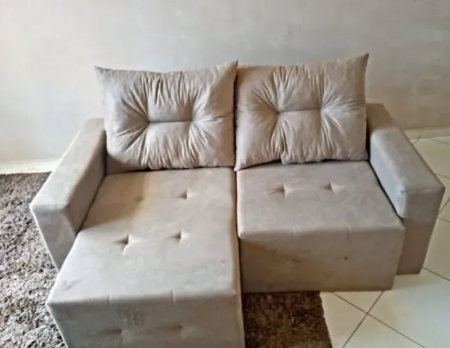 QUEIMA DE ESTOQUE SOFÁ RETRÁTIL 1.40 PAGAMENTO NA ENTREGA.