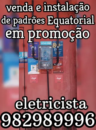 Caixa padrão equatorial com instalação imediata 110v e 220v em promoção