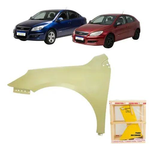 Paralama Caoa Chery Cielo 2010 2012 A 2013 Novo Le