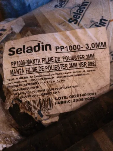 PP1000- Manta filme de poliéster 3mm