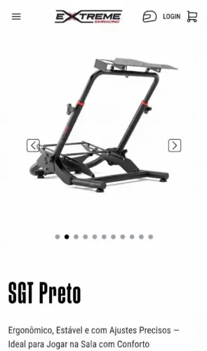 Suporte para volante SGT V2 Extreme