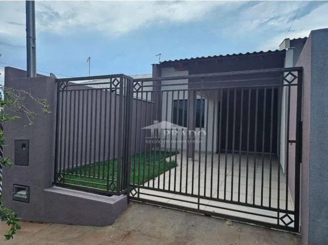 Casa com 2 dormitórios para alugar, 61 m² por R$ 1.300,00/mês - Res. Canesso - Ibiporã/PR