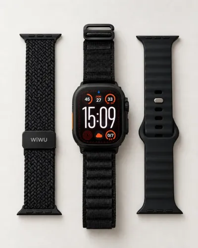 Apple Watch Ultra 3 Preto + 3 Pulseiras | Garantia | Impecável