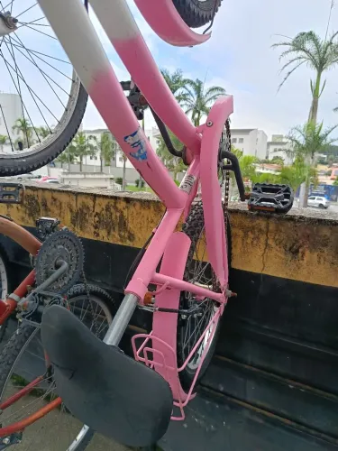 Bicicleta Rosa infantil aro 20
