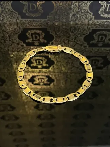 Pulseira Piastrine em Ouro 18K 750