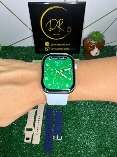 Promoção Black Friday Lançamento Smartwatch kw2 3 Pulseiras serie 7