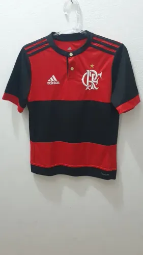 Camisa Flamengo Adidas feminina original - Tamanho 14 anos P