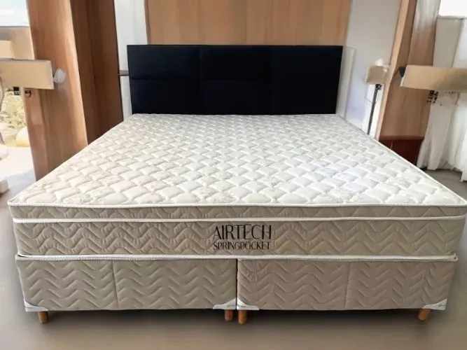 Cama Super King Ortobom Molas Ensacadas 
