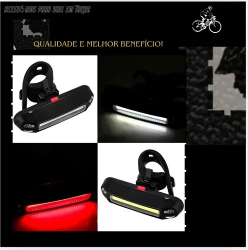Lanterna Traseiras de Bicicleta - Segurança e Estilo
