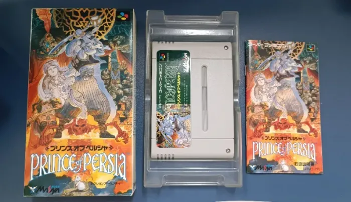 Prince of Persia japonês, completo, Super Famicom