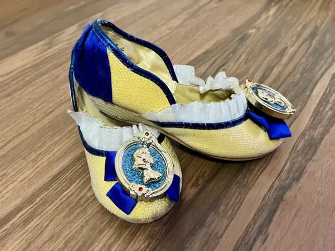 Sapato Infantil Princesa Branca de Neve Disney Original - Tamanho 26