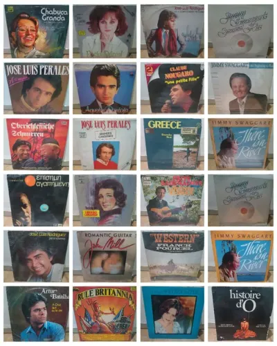 Lote 24 Lps Importados
