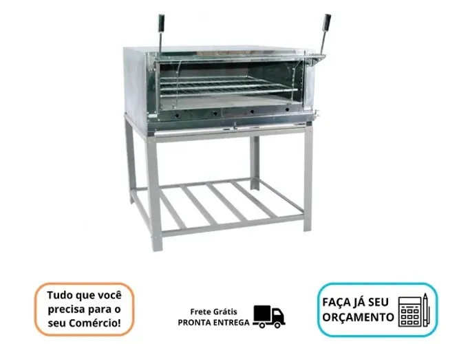 Forno a Gás Refratário Novo Venancio